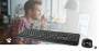Nedis Maus und Tastatur-Set / Wireless / Maus- und Tastaturverbindung: USB / 800 / 1200 / 1600 dpi / Einstellbar DPI / AZERTY / FR-Layout