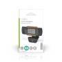 Nedis Webcam| Full HDa30fps| Fixfocus| Eingebautes Mikrofon| Schwarz