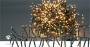 Nedis Weihnachtsbeleuchtung / Cluster / 576 LED's / Warmweiss / 4.20 m / Lichteffekte: 7 / Innen- und Aussenbereich / Netzstromversorgung
