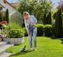 Gardena EasyCut 23/18V P4A - String trimmer - 23 cm - Blade - D-loop handle - Plastic - Black - Blue - Orange - Silver