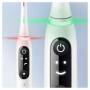 Oral-B iO 7 iO7 Elektrische Zahnbürste/Electric Toothbrush, Magnet-Technologie, 2 Aufsteckbürsten, 5 Putzmodi für Zahnpflege, Display & Reiseetui, Designed by Braun, white alabaster