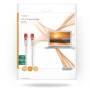 Nedis CAT6-Netzwerkkabel / RJ45 Stecker / RJ45 Stecker / U/UTP / 30.0 m / Rund / PVC / Weiss / Plastikbeutel
