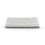 MediaRange Tastatur USB 2.0 Kompakt Flach 78 Tasten weiß (MROS113)
