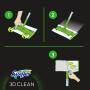 Swiffer 3D Starter Kit Bodenpflege + Nachfüllpackung
