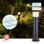 Nedis Smartlife-Außenleuchte / 360 lm / Zigbee 3.0 / 10 + 4 W / RGB / Warmweiss / 2700 K / Aluminium / Android™ / IOS