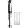 Braun MQ 7000X - 0.6 L - Immersion blender - Black,Satin steel - 1.2 m - Plastic - Stainless steel