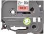 Brother Laminated tape 18mm - Black on red - TZe - Grey - Thermal transfer - Brother - PT-2100VP - PT-7600 - PT-2430PC - PT-2700 - PT-2730 - PT-9600 - PT-9700PC - PT-9800PCN