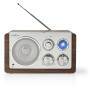 Nedis FM RADIO     KABEL         15W (RDFM5110BN     BR/SI)