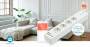 Nedis SmartLife Power Strip / Wi-Fi / 2x USB-A / 2x USB-C™ / 4x plug with earth contact (CEE 7/3) / 16 A / 3680 W / 2.00 m / 0 - 55 °C / Android™ / IOS / Weiss