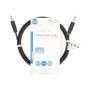 Nedis Stereo-Audiokabel / 3.5 mm Stecker / 3.5 mm Stecker / Vernickelt / 1.50 m / Rund / Schwarz / Label