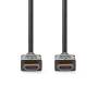 Nedis High Speed ​​HDMI Kabel mit Ethernet 4K@60Hz 18Gbps 15m schwarz