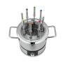 WMF Lono 04.1513.0011 - 8 person(s) - 1.5 L - Black,Chrome - Round - Ready - 1400 W