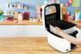 TEFAL Super Uno FR3140 - Deep fryer - 1.5 kg - 2.2 L - Carbon - White - Buttons