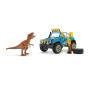  Schleich Dinosaurs Geländewagen mit Dino-Außenposten, Spielfigur 41464