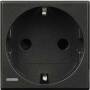 Bticino SCHUKOSTECKDOSE ANTHRAZIT SL (HS4141W)
