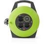Nedis KABELTROMMEL 10M 3X1,5 3-FACH (PECCR10UFGN      USB)