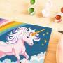 Ravensburger CreArt - Malen nach Zahlen 23996 - Pinkes Einhorn - ab 9 Jahren